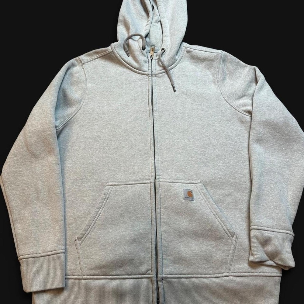 Carhartt full zip heavyweight gorpcore hoodie sweatshirt size women's XL READ